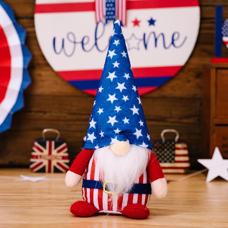 Soft Sitting Polyester Star Doll With Patriotic Rudolph Cone Hat For Day Independence Rudolph Star Hat
Soft Sitting Polyester Star Doll With Patriotic Rudolph Cone Hat For Day Independence Rudolph Star Hat