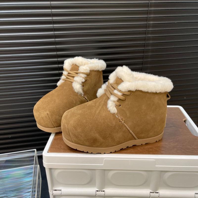 Snow boots women s new winter matte leather velvet warm ugly cute bread shoes heightening platform fashion short boots 39
Snow boots women s new winter matte leather velvet warm ugly cute bread shoes heightening platform fashion short boots 39