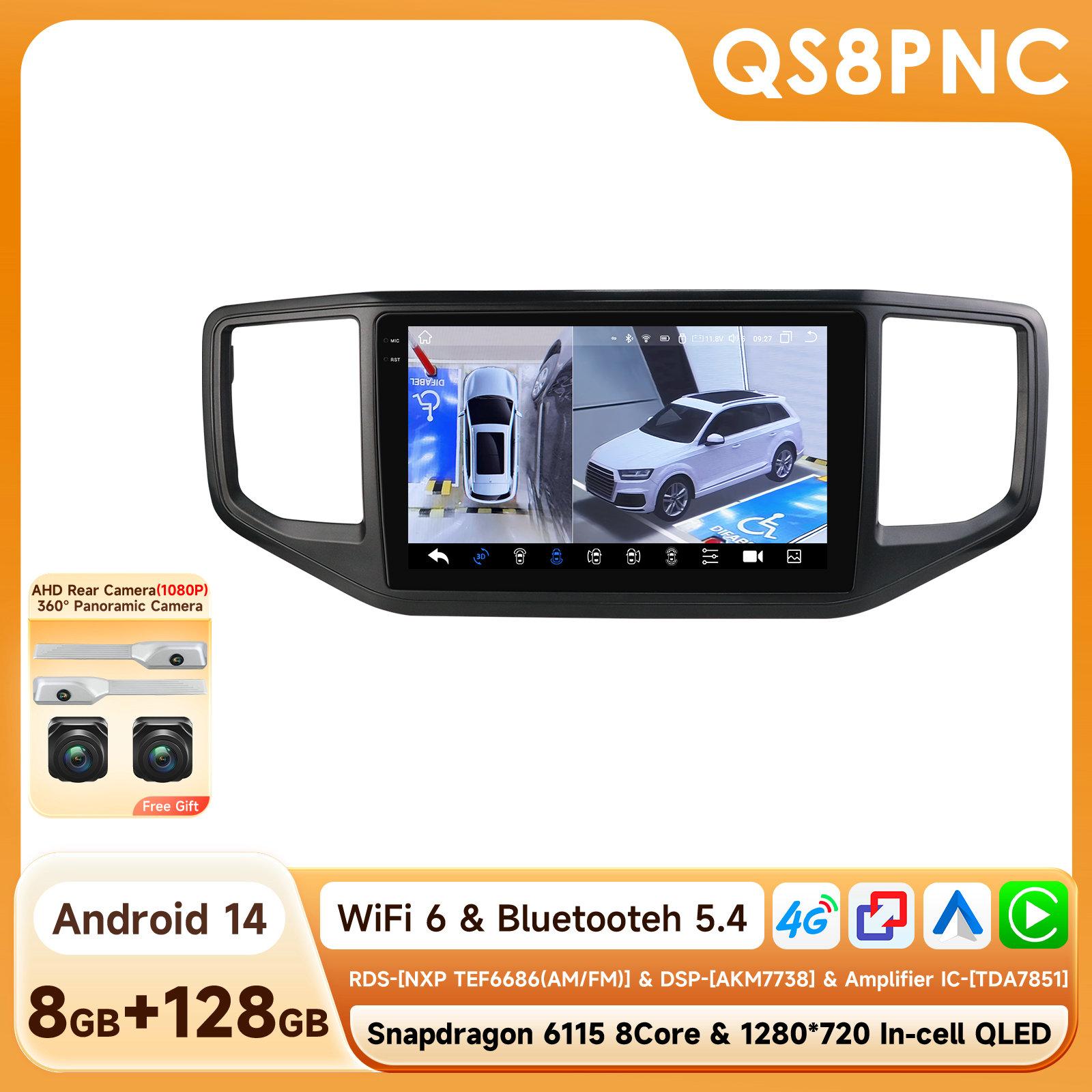 Hizpo Snapdragon Android Video Player Intelligent Screen for Volkswagen VW Amarok 1 2017 - 2021 Multimedia Head Unit Car GPS Auto Radio Navigation QS8 8Core 8G 128G 360
Hizpo Snapdragon Android Video Player Intelligent Screen for Volkswagen VW Amarok 1 2017 - 2021 Multimedia Head Unit Car GPS Auto Radio Navigation QS8 8Core 8G 128G 360