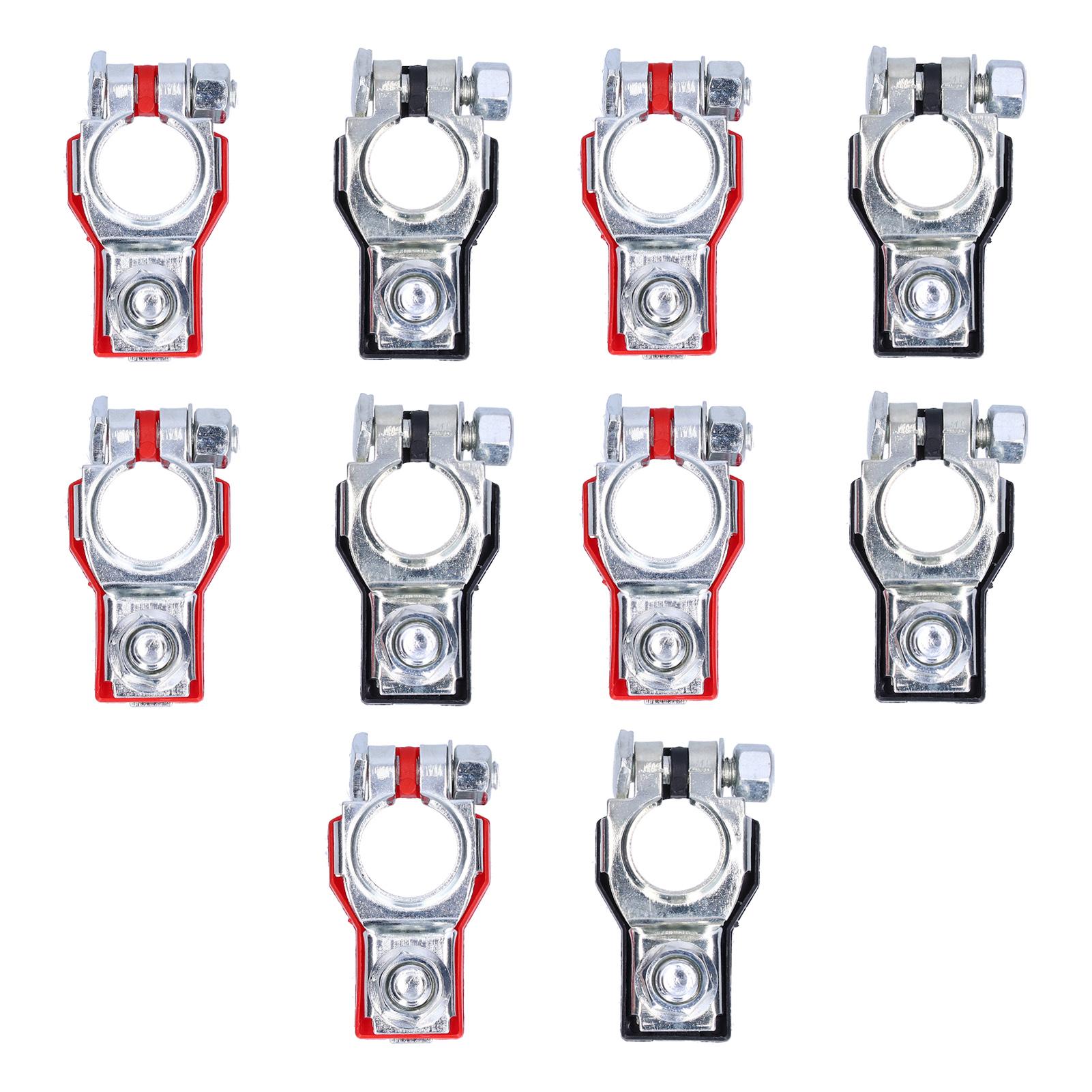 5Pair Battery Terminal Connector Silvery Good Conductivity for Trucks Boats Campers
5Pair Battery Terminal Connector Silvery Good Conductivity for Trucks Boats Campers