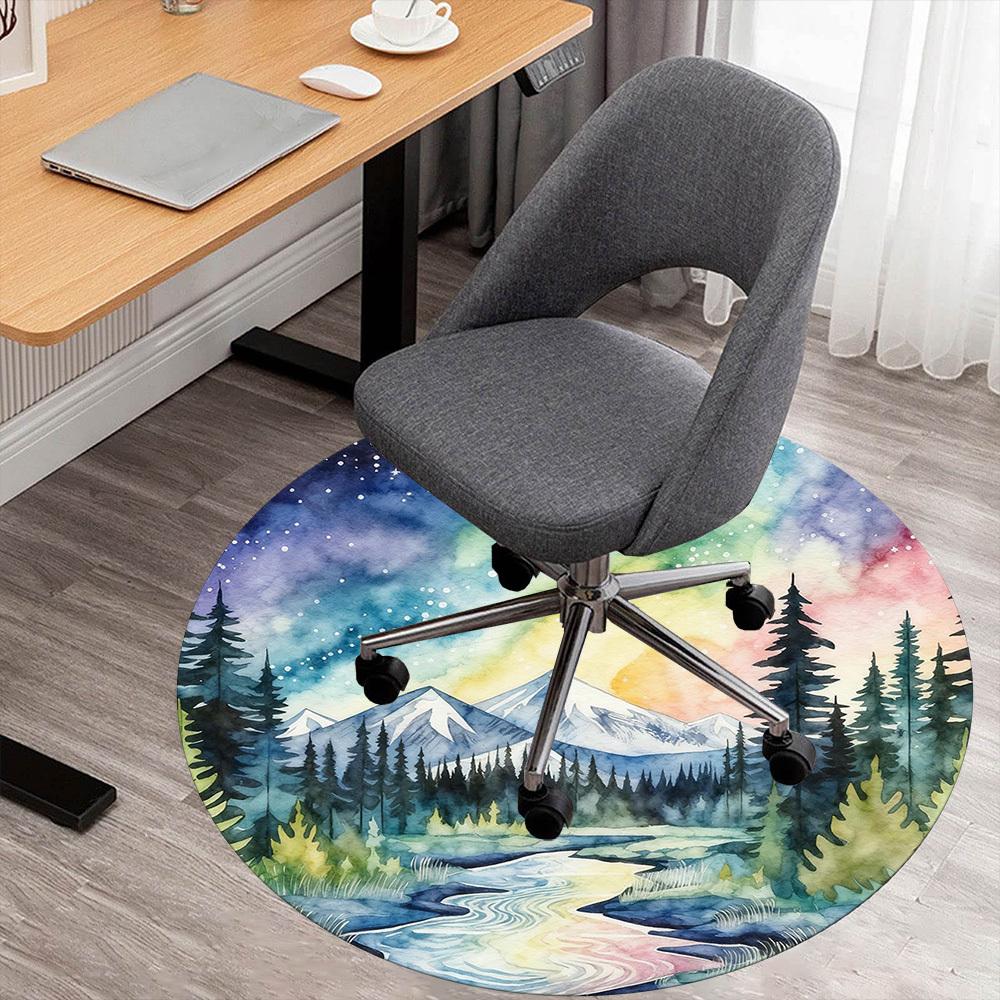 1pc mountain river Round Chair mat office Area Rug - Non-Slip, Floor Mat for Office, Bedroom, Ideal home decor gift p0105011 80cm
1pc mountain river Round Chair mat office Area Rug - Non-Slip, Floor Mat for Office, Bedroom, Ideal home decor gift p0105011 80cm