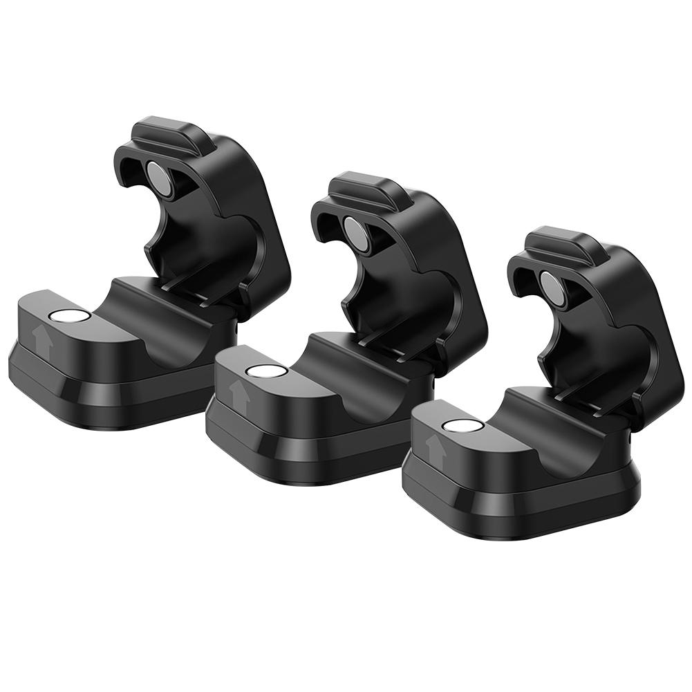 3 шт. Магнитный держатель для кабеля, держатель для шнура, клейкий держатель для шнура зарядного устройства, органайзер для шнура для зарядного устройства, стола, автомобиля и путешествий чёрный
3 шт. Магнитный держатель для кабеля, держатель для шнура, клейкий держатель для шнура зарядного устройства, органайзер для шнура для зарядного устройства, стола, автомобиля и путешествий чёрный