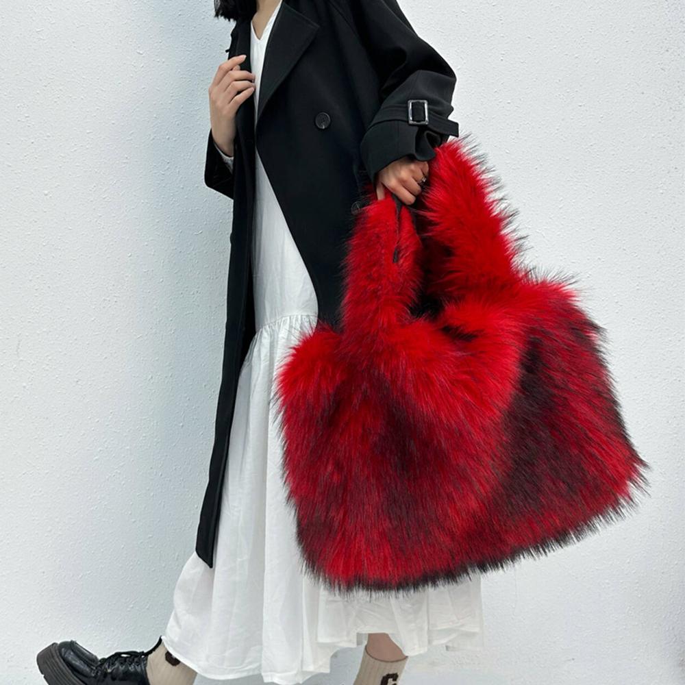 Luxury Faux Mink Fur Bags for Women Handbags Candy Color Plush Tote Fluffy Soft Shoulder Bag Large Capacity Shopper Purses 45x15x35cm
Luxury Faux Mink Fur Bags for Women Handbags Candy Color Plush Tote Fluffy Soft Shoulder Bag Large Capacity Shopper Purses 45x15x35cm