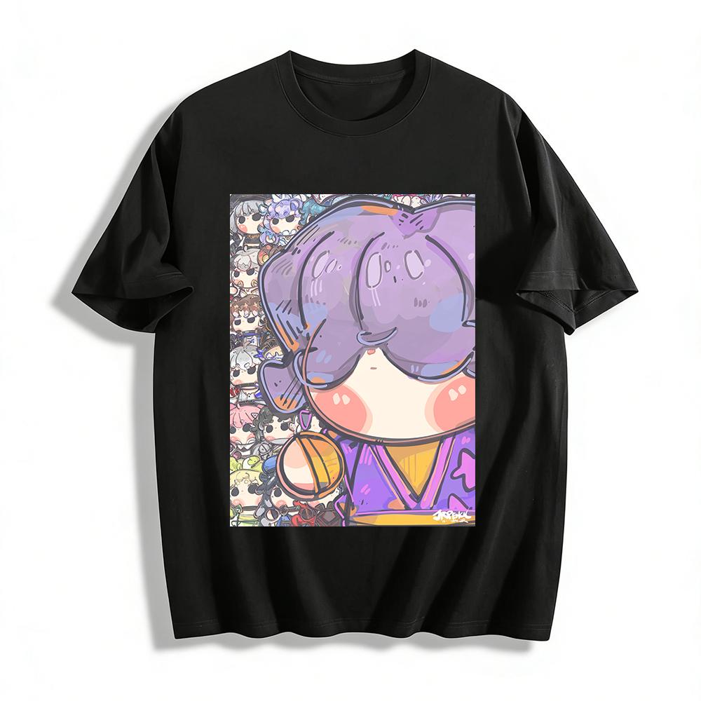 Genshin Impact Q-version Group Portrait Print T-shirt Unisex Anime Game Peripheral Loose Casual Top Pure cotton T-shirt XXS
Genshin Impact Q-version Group Portrait Print T-shirt Unisex Anime Game Peripheral Loose Casual Top Pure cotton T-shirt XXS