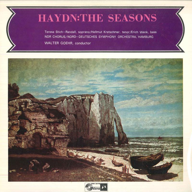 LP Record NDR CHORUS, NORD DEUTSCHES SYMPHONY - Haydn: Oratorio The Four Seasons SMS2078 CONCERT HALL Japan Classical Used
LP Record NDR CHORUS, NORD DEUTSCHES SYMPHONY - Haydn: Oratorio The Four Seasons SMS2078 CONCERT HALL Japan Classical Used