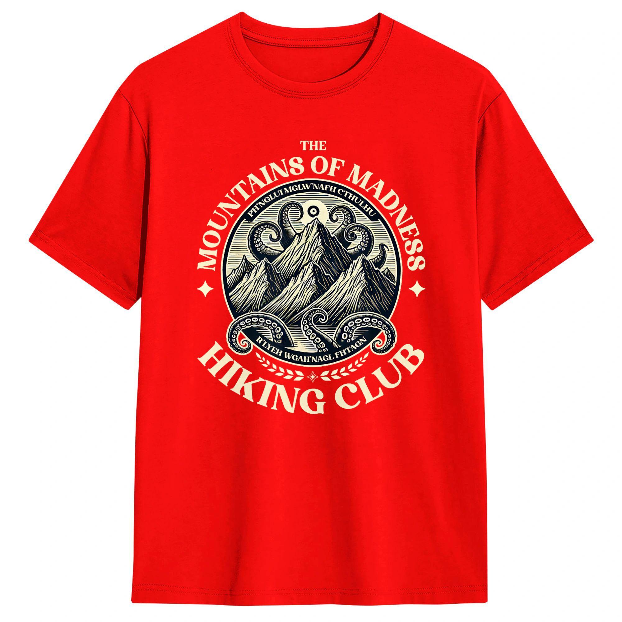 Mountains Madness Lovecraft Hiking and Cthulhu Miskatonic Pure Cotton TShirts for Men Summer Y2K Funny Casual Short Sleeve Tees S
Mountains Madness Lovecraft Hiking and Cthulhu Miskatonic Pure Cotton TShirts for Men Summer Y2K Funny Casual Short Sleeve Tees S