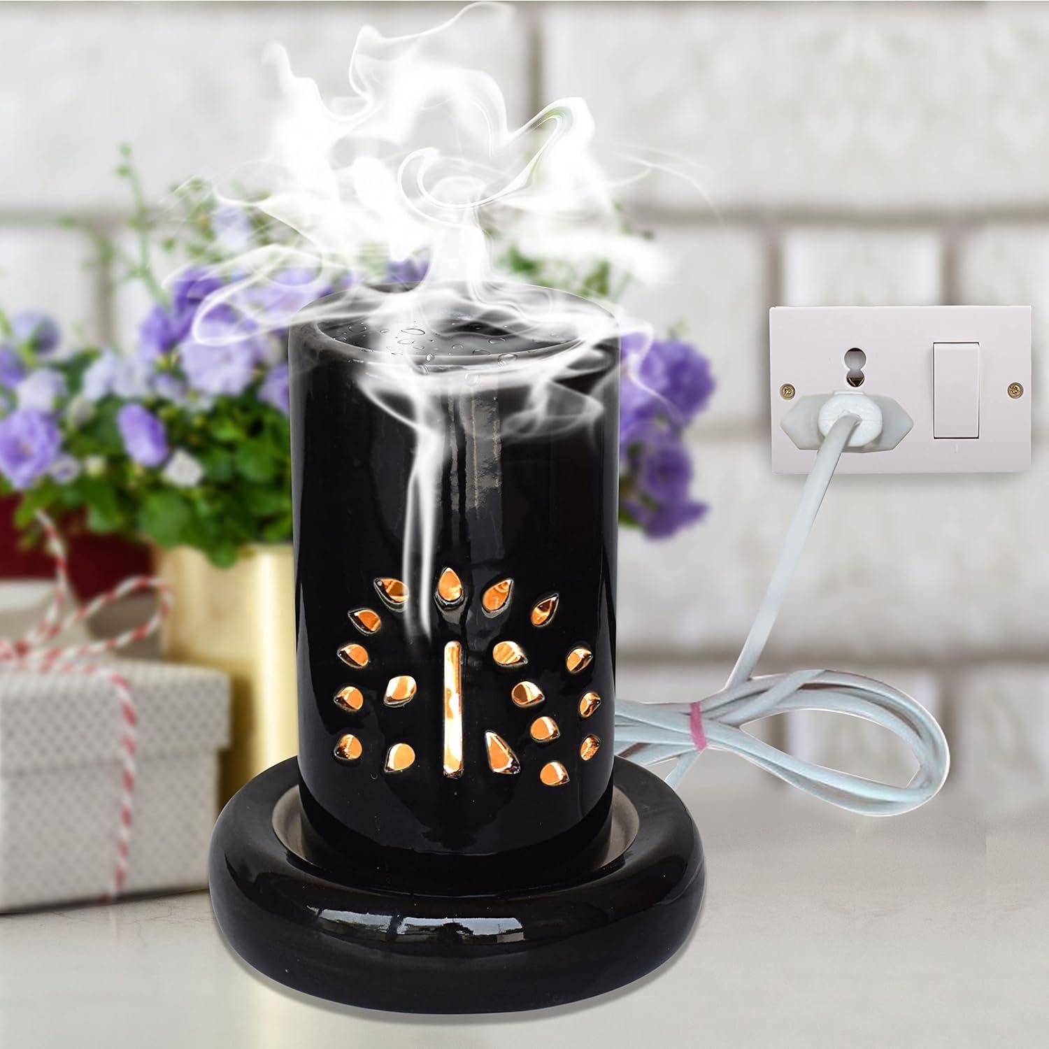 Керамический электрический диффузор для аромамасел, 8,5-дюймовый электрический диффузор для ароматов ручной работы, Эфирные масла для диффузора-увлажнителя для дома чёрный
Керамический электрический диффузор для аромамасел, 8,5-дюймовый электрический диффузор для ароматов ручной работы, Эфирные масла для диффузора-увлажнителя для дома чёрный