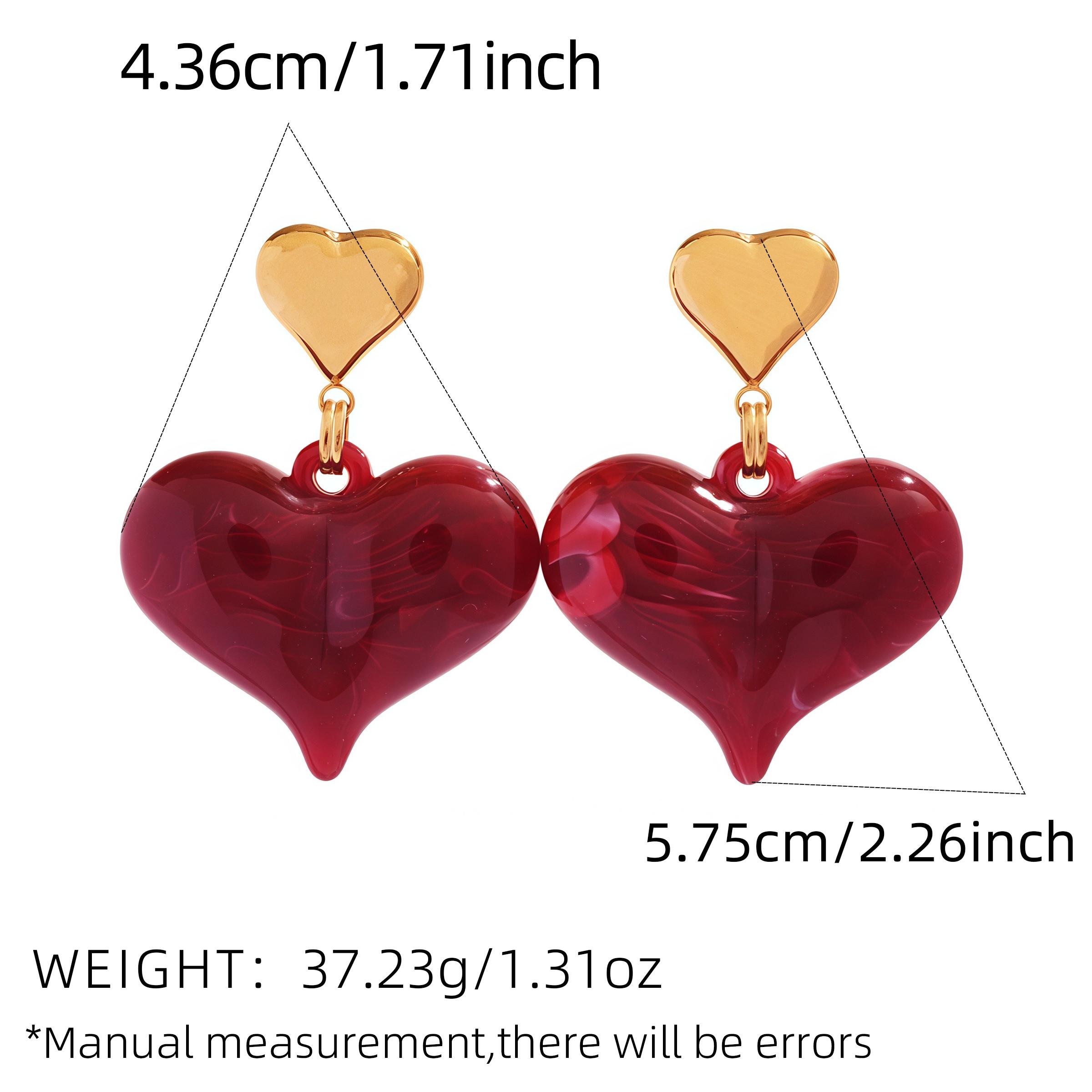 Stainless Steel Peach Heart Design Pendant Earring For Women 18K Gold Plated Waterproof Women s Zircon For Daily Wear 2026
Stainless Steel Peach Heart Design Pendant Earring For Women 18K Gold Plated Waterproof Women s Zircon For Daily Wear 2026