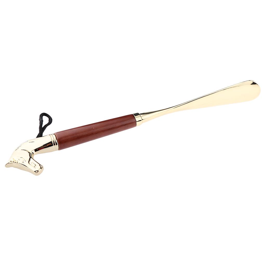 Long Metal Shoe Horn With Wood Handle Horse Head 32cm/12.60in коричневый
Long Metal Shoe Horn With Wood Handle Horse Head 32cm/12.60in коричневый