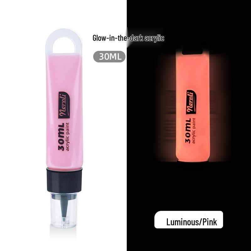 Luminous Acrylic Paint Pen for Hand-painted Clothes, Shoes, and Stage Art - Glowing Night Scene Decor. 30ml Tube
Luminous Acrylic Paint Pen for Hand-painted Clothes, Shoes, and Stage Art - Glowing Night Scene Decor. 30ml Tube