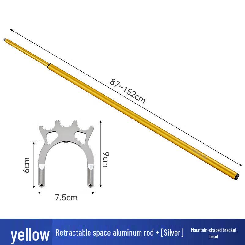 Telescopic Pool Cue Bridge Stick with Crosshead
Telescopic Pool Cue Bridge Stick with Crosshead