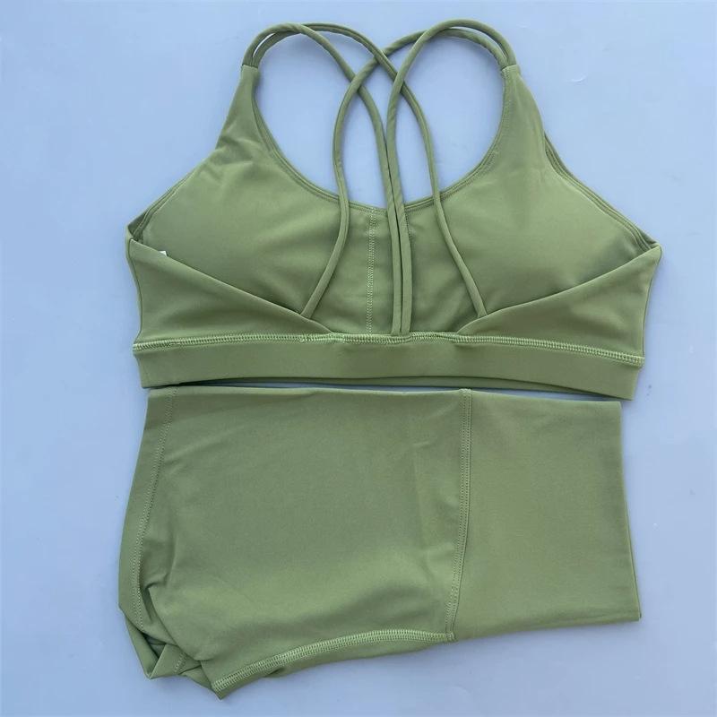 JYL Solid Tight Yoga Riding Shorts Cross Back Underwear Shorts Set S видра коричневий колір
JYL Solid Tight Yoga Riding Shorts Cross Back Underwear Shorts Set S видра коричневий колір