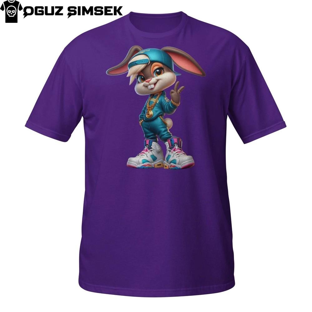 Urban Bunny Tee – Trendy Rabbit with Cap, Gold Chain and Sneakers L
Urban Bunny Tee – Trendy Rabbit with Cap, Gold Chain and Sneakers L