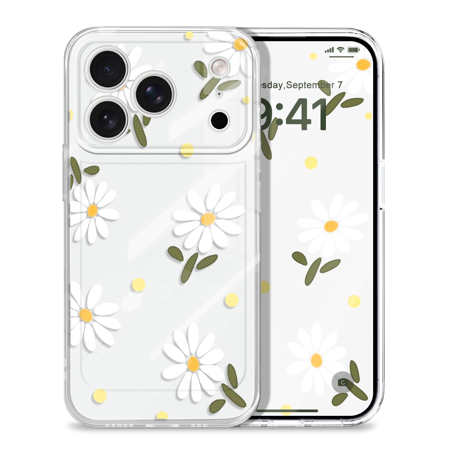 Graceful Daisies Transparent Phone Case For iPhone 17 Air 16 16e 15 14 Pro Max Plus Mini Soft TPU Cover iPhone 17
Graceful Daisies Transparent Phone Case For iPhone 17 Air 16 16e 15 14 Pro Max Plus Mini Soft TPU Cover iPhone 17