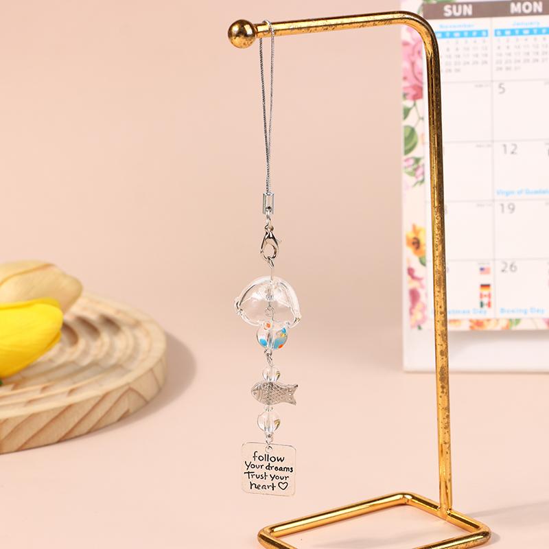 Милая золотая рыбка в виде колокольчика для ключей подвеска для мобильного телефона сумка-шнурок декоративный талисман кавайный подарок
Милая золотая рыбка в виде колокольчика для ключей подвеска для мобильного телефона сумка-шнурок декоративный талисман кавайный подарок