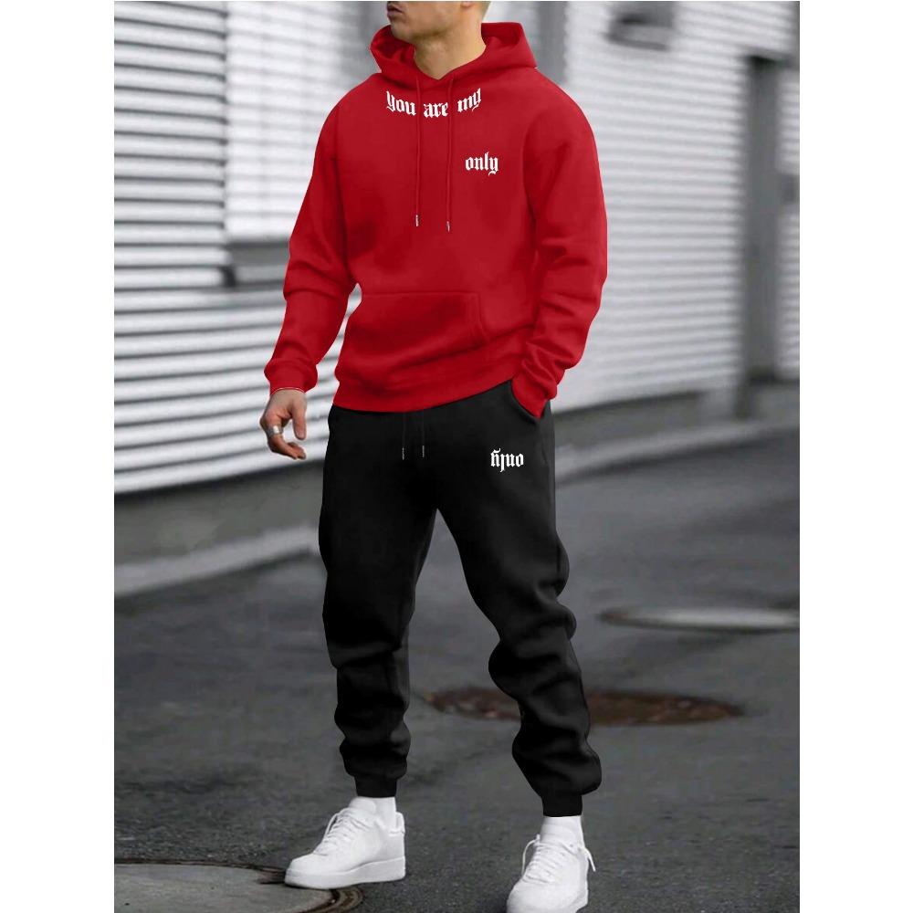 Men S Sweatshirt Set, Trendy Brand Hoodie Paired with Drawstring Casual Pants, Featuring Letter Patterns, Suitable for Autumn And Winter XXL
Men S Sweatshirt Set, Trendy Brand Hoodie Paired with Drawstring Casual Pants, Featuring Letter Patterns, Suitable for Autumn And Winter XXL