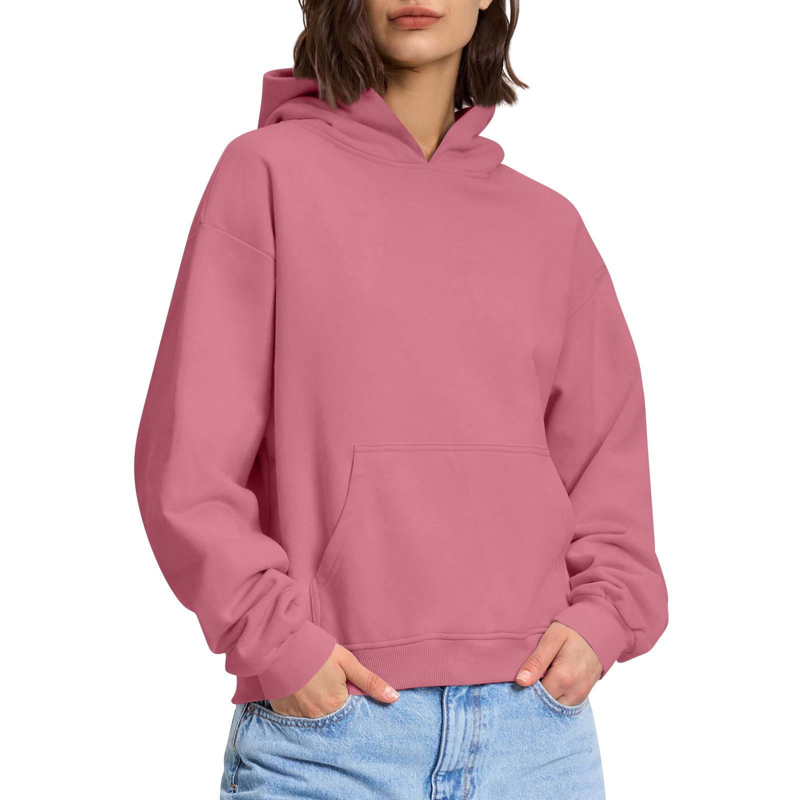 Женская модная повседневная толстовка с длинными рукавами и круглым вырезом с капюшоном, однотонная толстовка с прошитой нитью XL арбуз красный
Женская модная повседневная толстовка с длинными рукавами и круглым вырезом с капюшоном, однотонная толстовка с прошитой нитью XL арбуз красный