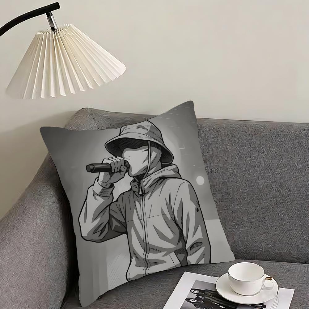 Design BBeny JJr Rapper Cushion Cover Pillowcase Ultra Soft Skin Friendly Fabric Cloud Like Comfort Concealed Zipper 30x30cm
Design BBeny JJr Rapper Cushion Cover Pillowcase Ultra Soft Skin Friendly Fabric Cloud Like Comfort Concealed Zipper 30x30cm