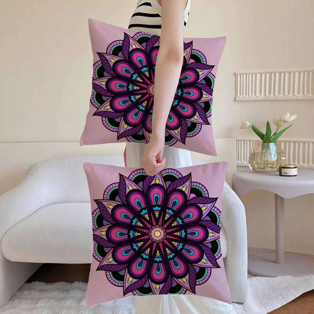 Декоративная наволочка в стиле мандала для дивана и гостиной, декоративные наволочки для подушек, пыле- и клещезащитные, невидимая молния 12x12Inch
Декоративная наволочка в стиле мандала для дивана и гостиной, декоративные наволочки для подушек, пыле- и клещезащитные, невидимая молния 12x12Inch