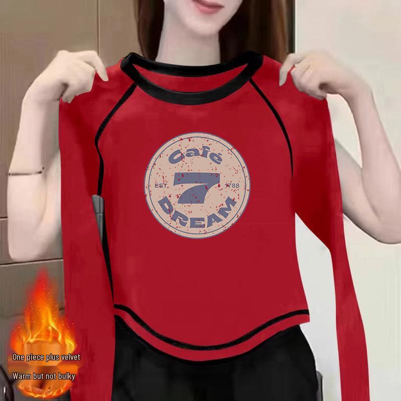 2024 Women s Double-Sided Velvet Base Long-Sleeve Chic Top for Autumn and Winter XXL (135-145 jin)
2024 Women s Double-Sided Velvet Base Long-Sleeve Chic Top for Autumn and Winter XXL (135-145 jin)