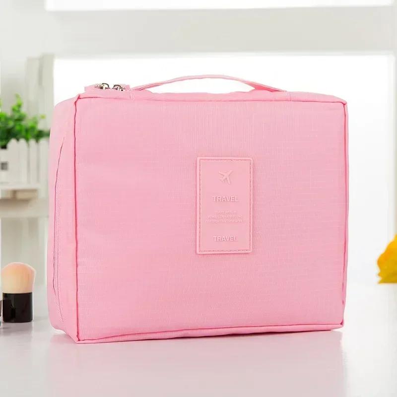 Portable 3 layers Makeup Organizer Bag Mesh Divider Cosmetic Cases Waterproof Toiletries Pouch Travel Storage Tools Wash Bags рожевий
Portable 3 layers Makeup Organizer Bag Mesh Divider Cosmetic Cases Waterproof Toiletries Pouch Travel Storage Tools Wash Bags рожевий