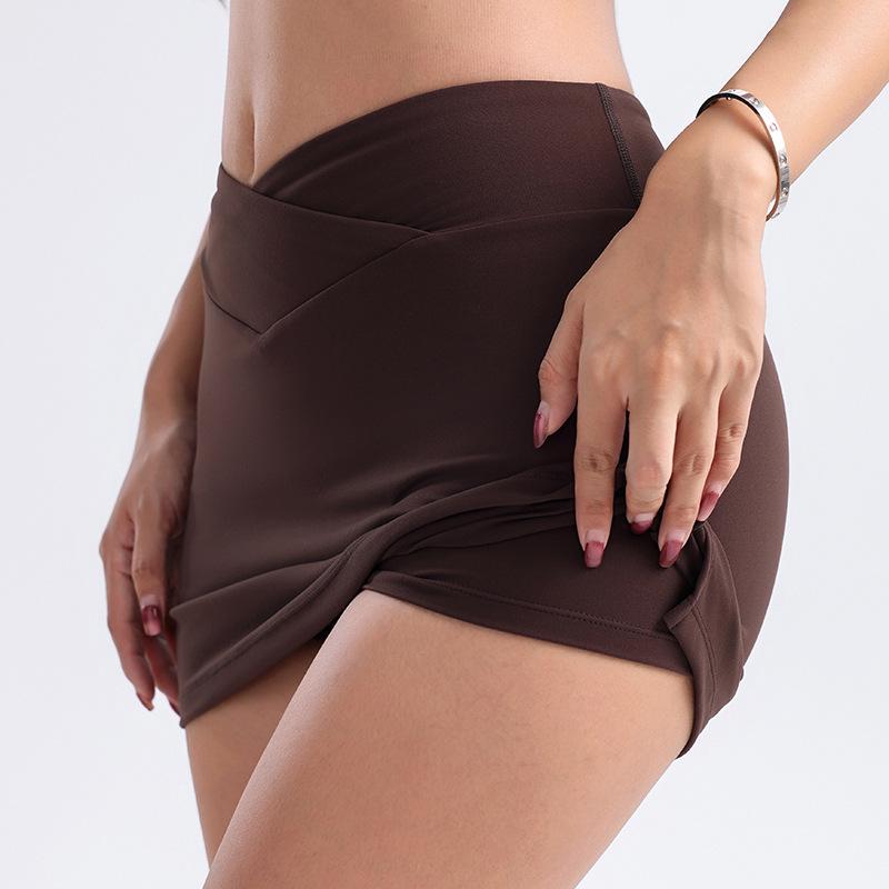 Женская быстросохнущая дышащая юбка-шорты для гольфа с защитой от просвечивания, шорты для йоги Large
Женская быстросохнущая дышащая юбка-шорты для гольфа с защитой от просвечивания, шорты для йоги Large