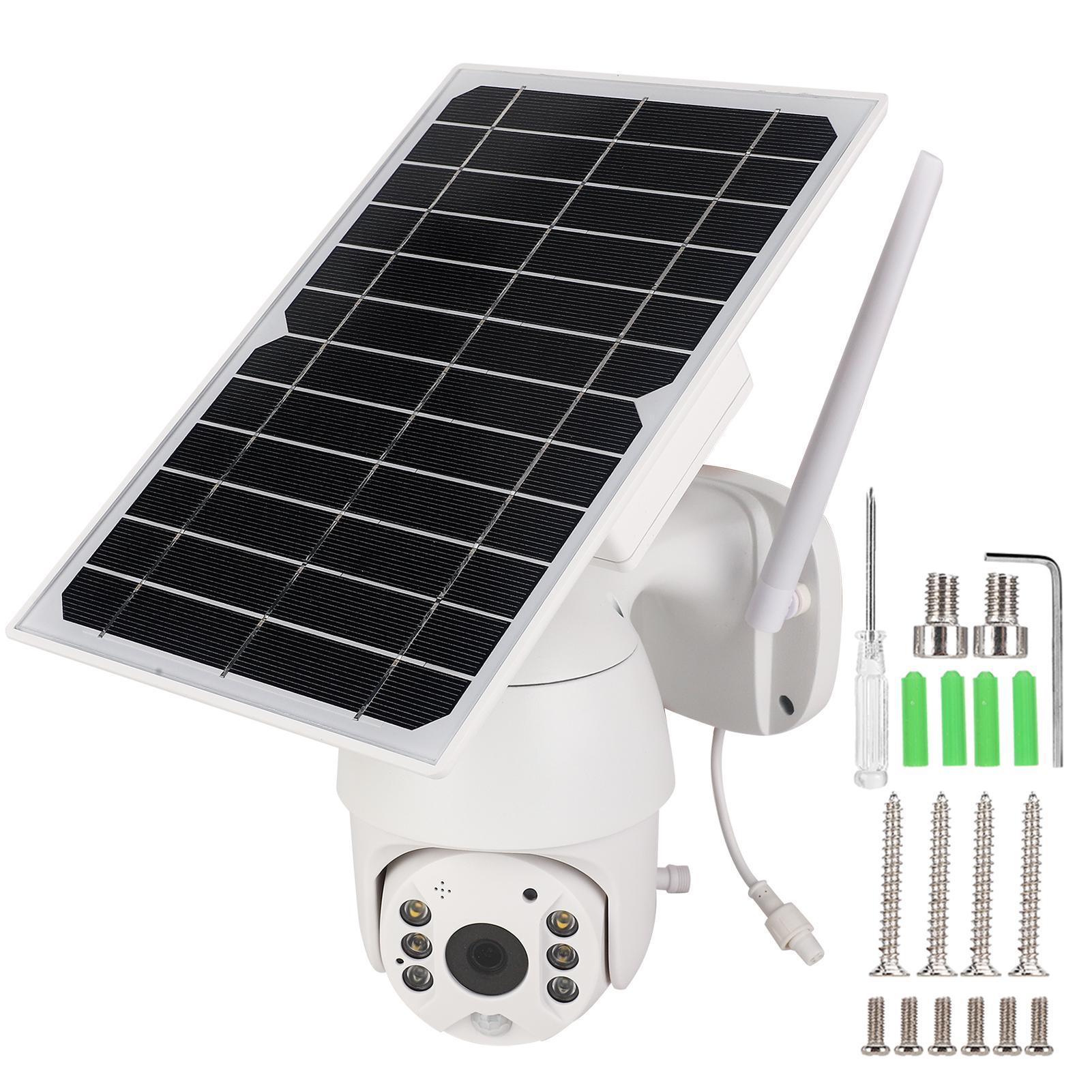 Intelligent Solar Energy Alert PTZ Camera WiFi Waterproof Night Vision Surveillance System
Intelligent Solar Energy Alert PTZ Camera WiFi Waterproof Night Vision Surveillance System