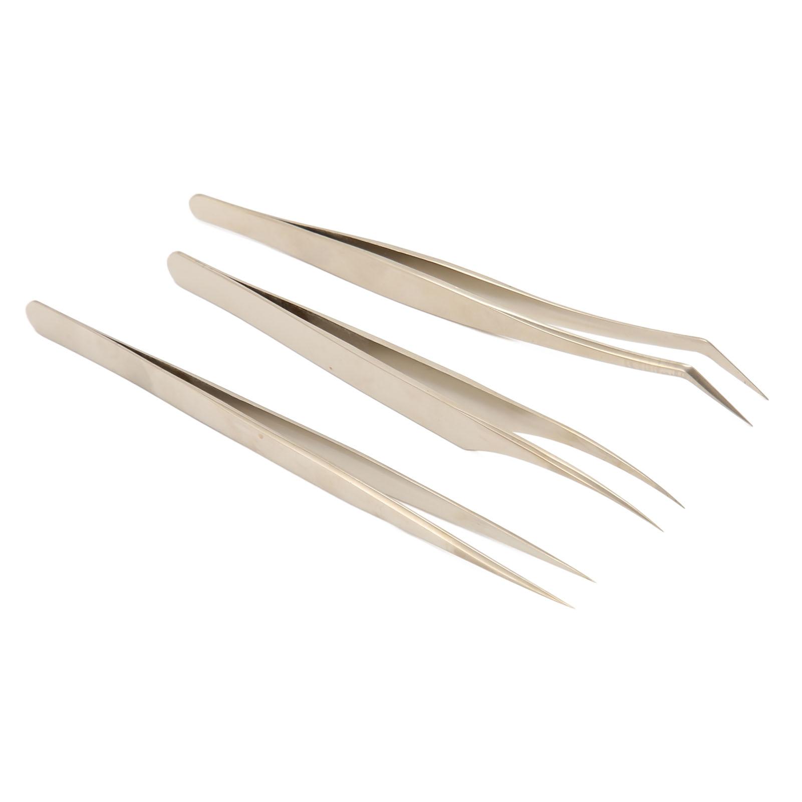 Lash Extensions Tweezers High Precise Stainless Steel Fine Tip Extension Applicator High Hardness
Lash Extensions Tweezers High Precise Stainless Steel Fine Tip Extension Applicator High Hardness
