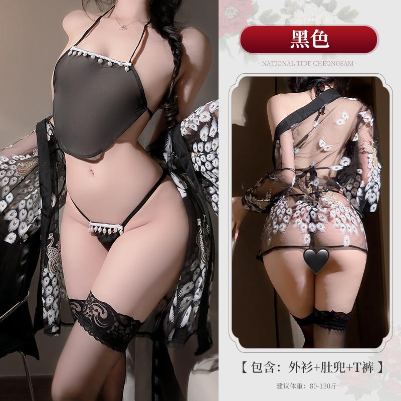 Зваблення піжама ліжко для побачень піжама жіночий сексуальний халат антикварна пристрасть живіт кишеня весело average size (80-60kg) чорний
Зваблення піжама ліжко для побачень піжама жіночий сексуальний халат антикварна пристрасть живіт кишеня весело average size (80-60kg) чорний