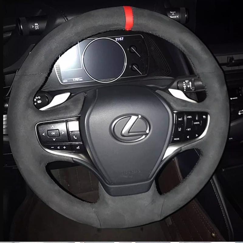 Для Lexus NX ES es200 300h rx300 nx200 ct200h Ручная прошивка Нескользящая замша Кожаная накладка на руль автомобиля suede
Для Lexus NX ES es200 300h rx300 nx200 ct200h Ручная прошивка Нескользящая замша Кожаная накладка на руль автомобиля suede
