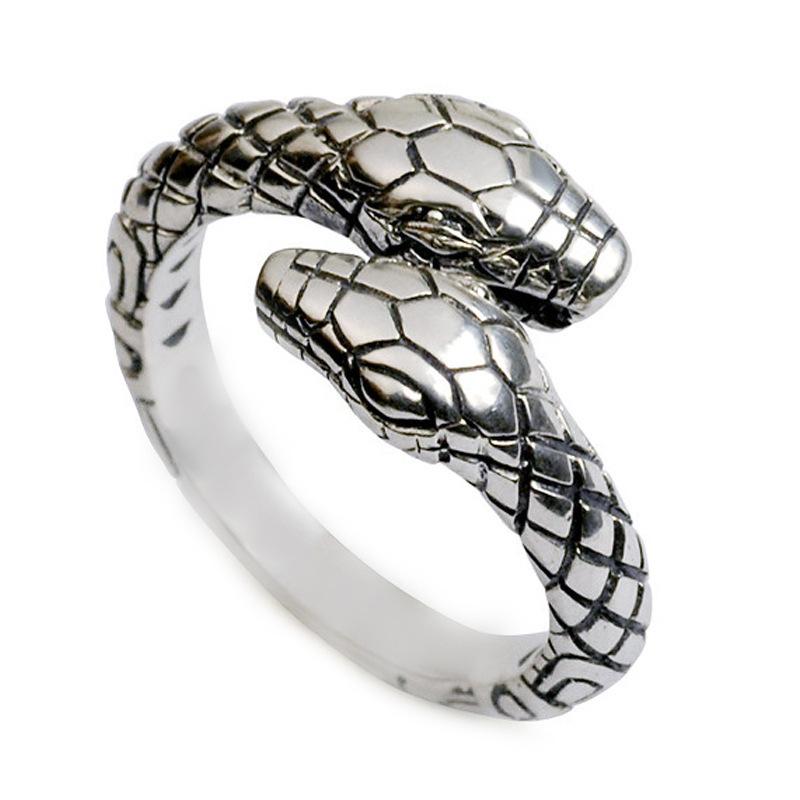 Double-headed Snake Ring, Retro Trendy Ring, European and American Cross-border Jewelry one size(US size 6-13)
Double-headed Snake Ring, Retro Trendy Ring, European and American Cross-border Jewelry one size(US size 6-13)