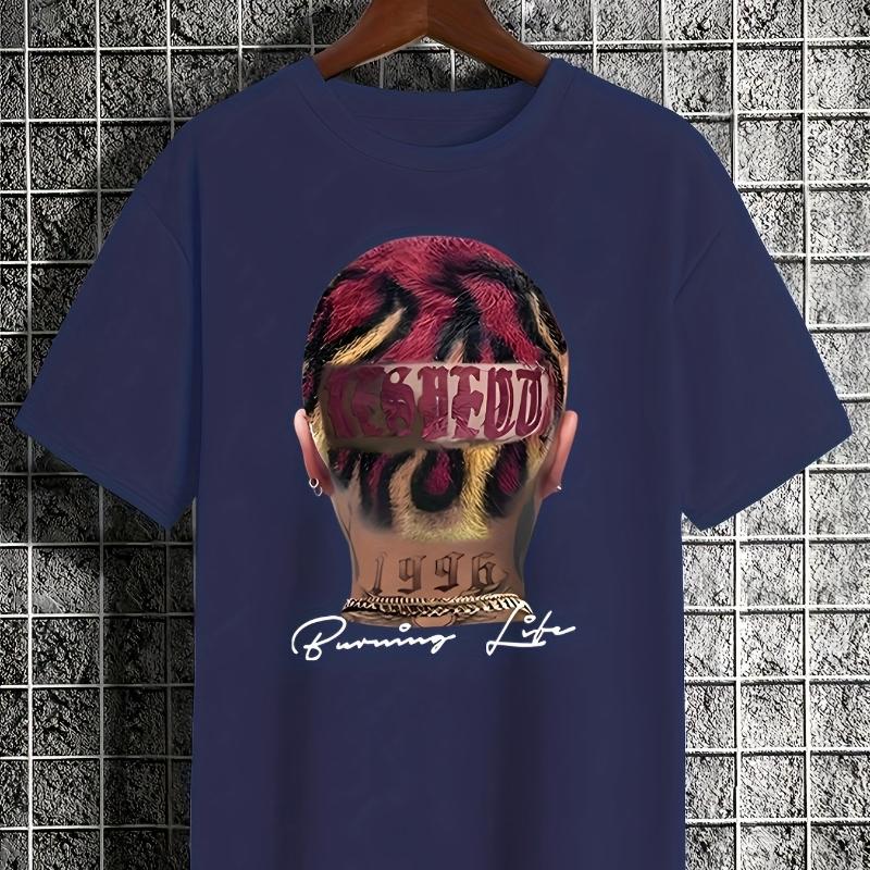 Tattoo Hairstyle 1996 T-Shirt,Soft Breathable & Fade-Resistant, Classic Fit for Daily Casual Wear XXL темно-синього кольору
Tattoo Hairstyle 1996 T-Shirt,Soft Breathable & Fade-Resistant, Classic Fit for Daily Casual Wear XXL темно-синього кольору
