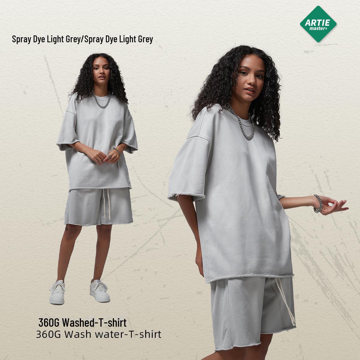 Мужская летняя футболка ARTIE белого цвета с эффектом потертости, окрашенная распылением | Коллекция 2024 г. S светло-серый
Мужская летняя футболка ARTIE белого цвета с эффектом потертости, окрашенная распылением | Коллекция 2024 г. S светло-серый