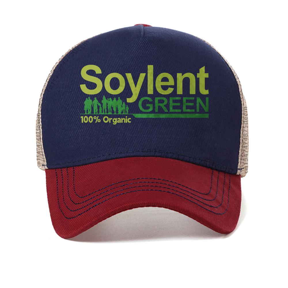 Кепка с принтом Soylent Green Мужская креативная кепка с принтом Повседневная летняя для улицы Регулируемая сетчатая кепка Тракер крутая Кепки Snapback Adjustable красный
Кепка с принтом Soylent Green Мужская креативная кепка с принтом Повседневная летняя для улицы Регулируемая сетчатая кепка Тракер крутая Кепки Snapback Adjustable красный