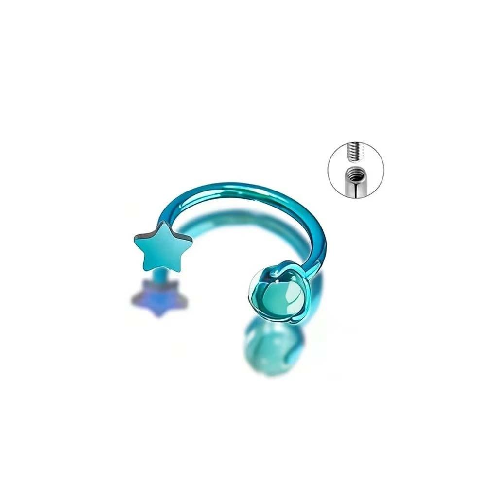 Internally Threaded U-shaped Septum Nose Ring ASTM F136 Titanium Belly Button Hoop Sensitive Skin Style 7
Internally Threaded U-shaped Septum Nose Ring ASTM F136 Titanium Belly Button Hoop Sensitive Skin Style 7