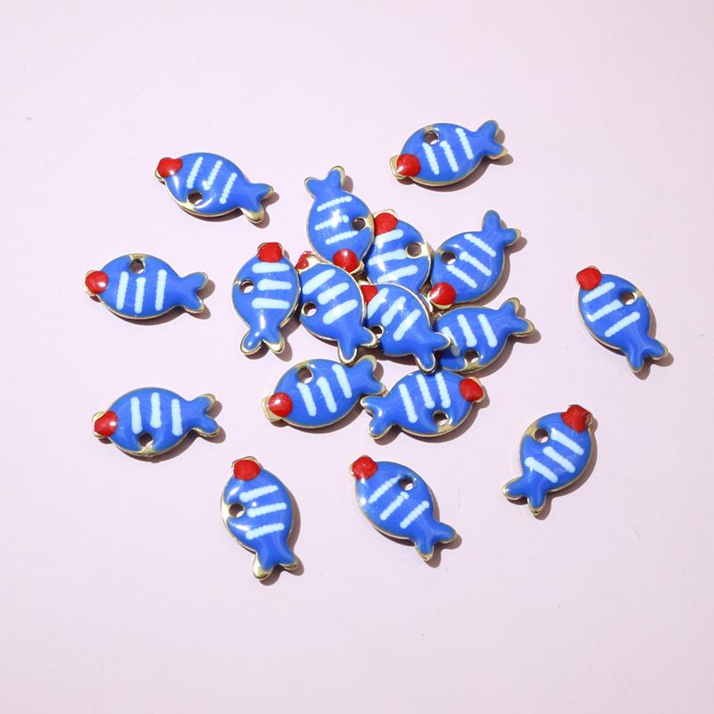20pcs 10x6mm Stainless Steel Enamel Fish Charms Pendant Cute Small Stainless Steel DIY Jewelry Making Accessories Findings
20pcs 10x6mm Stainless Steel Enamel Fish Charms Pendant Cute Small Stainless Steel DIY Jewelry Making Accessories Findings