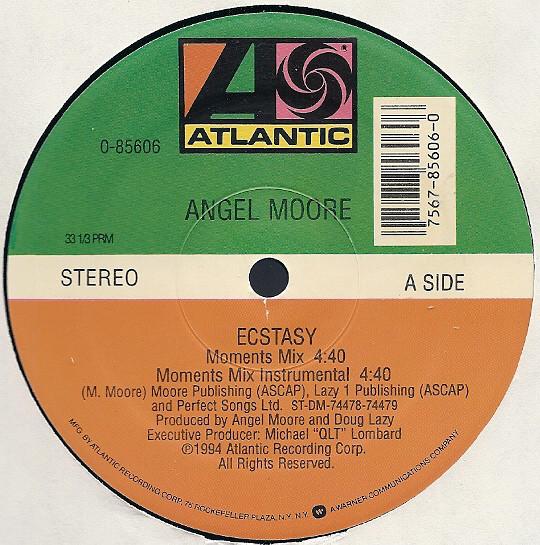 12inch Record ANGEL MOORE - Ecstacy 085606 Atlantic 1994 US Dance & Electronica Used
12inch Record ANGEL MOORE - Ecstacy 085606 Atlantic 1994 US Dance & Electronica Used
