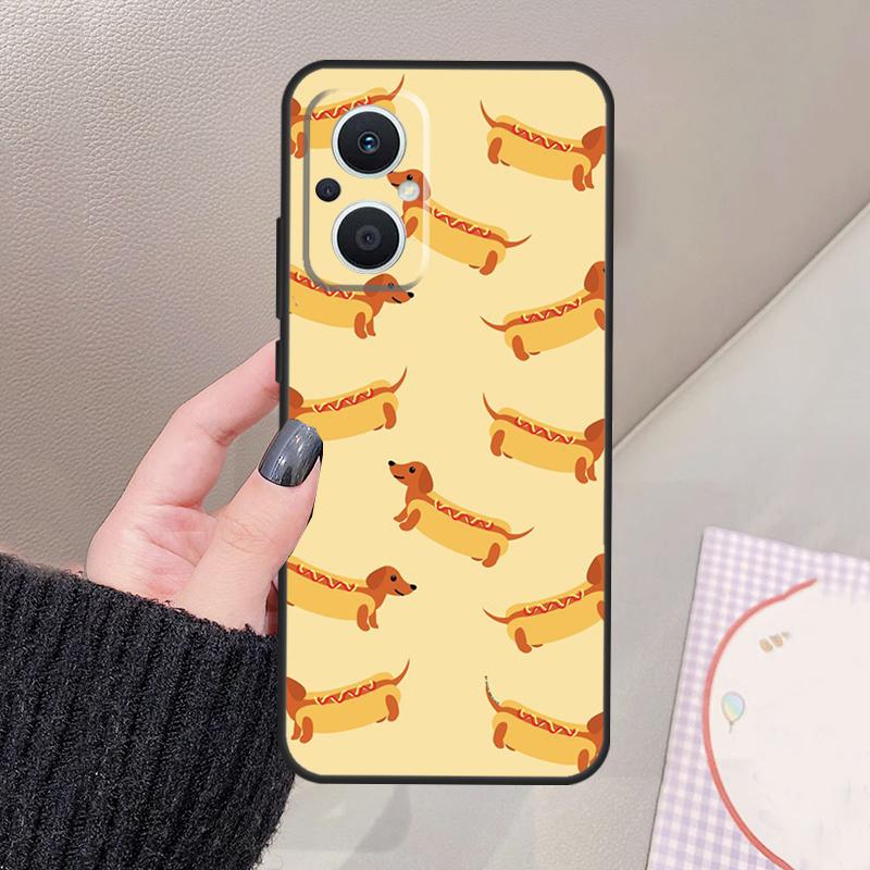 Cartoon Dachshund Sausage Dog Funda For OPPO Reno 12 14 13 11 10 Pro 11F 12F 13F 14F 7 8 Lite OPPO Find X6 X5 X8 X9 Pro Case OPPO Find X8 Pro
Cartoon Dachshund Sausage Dog Funda For OPPO Reno 12 14 13 11 10 Pro 11F 12F 13F 14F 7 8 Lite OPPO Find X6 X5 X8 X9 Pro Case OPPO Find X8 Pro