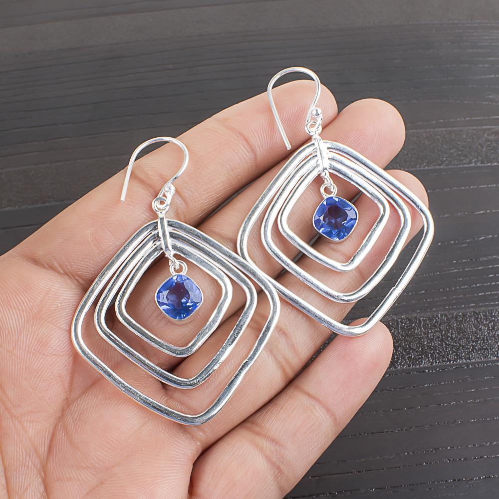 Tanzanite Handmade Gemstone Earrings, 925 Solid Sterling Silver Earrings Antique Jewelry, Earrings For Engagement Gift 244 Inches синій
Tanzanite Handmade Gemstone Earrings, 925 Solid Sterling Silver Earrings Antique Jewelry, Earrings For Engagement Gift 244 Inches синій