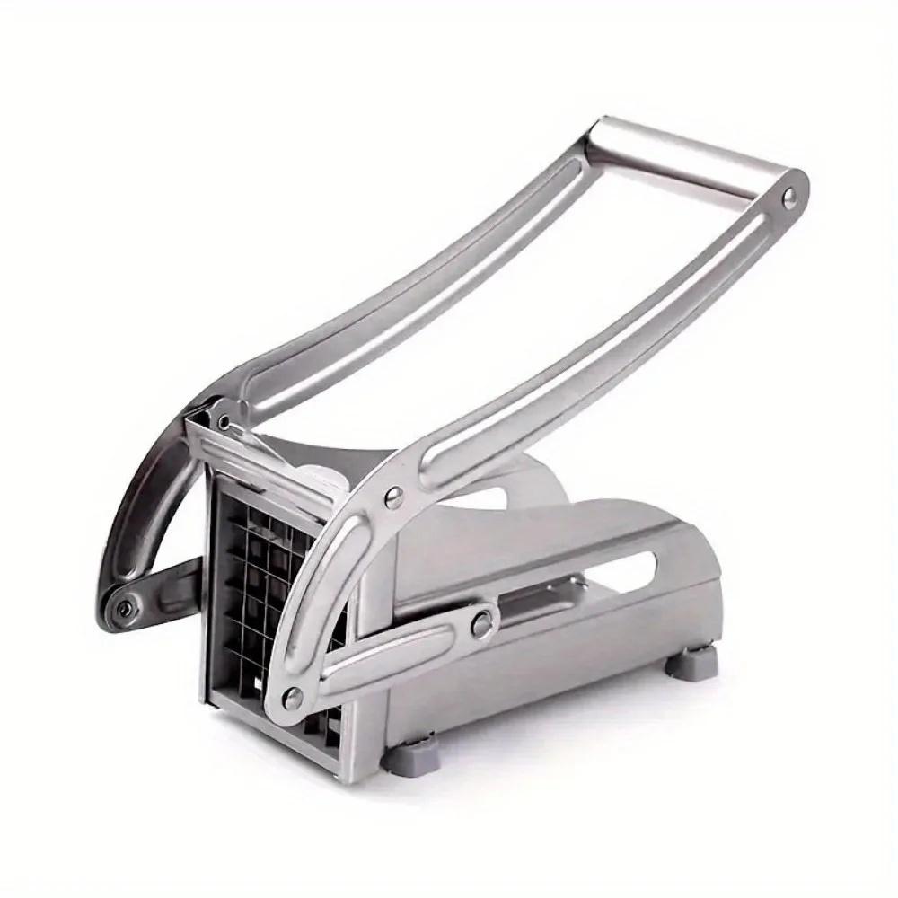 1pack Stainless Steel Manual Potato Cutter 4 in 1 French Fries Slicer Potato Chips Maker Meat Chopper Dicer Cutting Machine Tool
1pack Stainless Steel Manual Potato Cutter 4 in 1 French Fries Slicer Potato Chips Maker Meat Chopper Dicer Cutting Machine Tool
