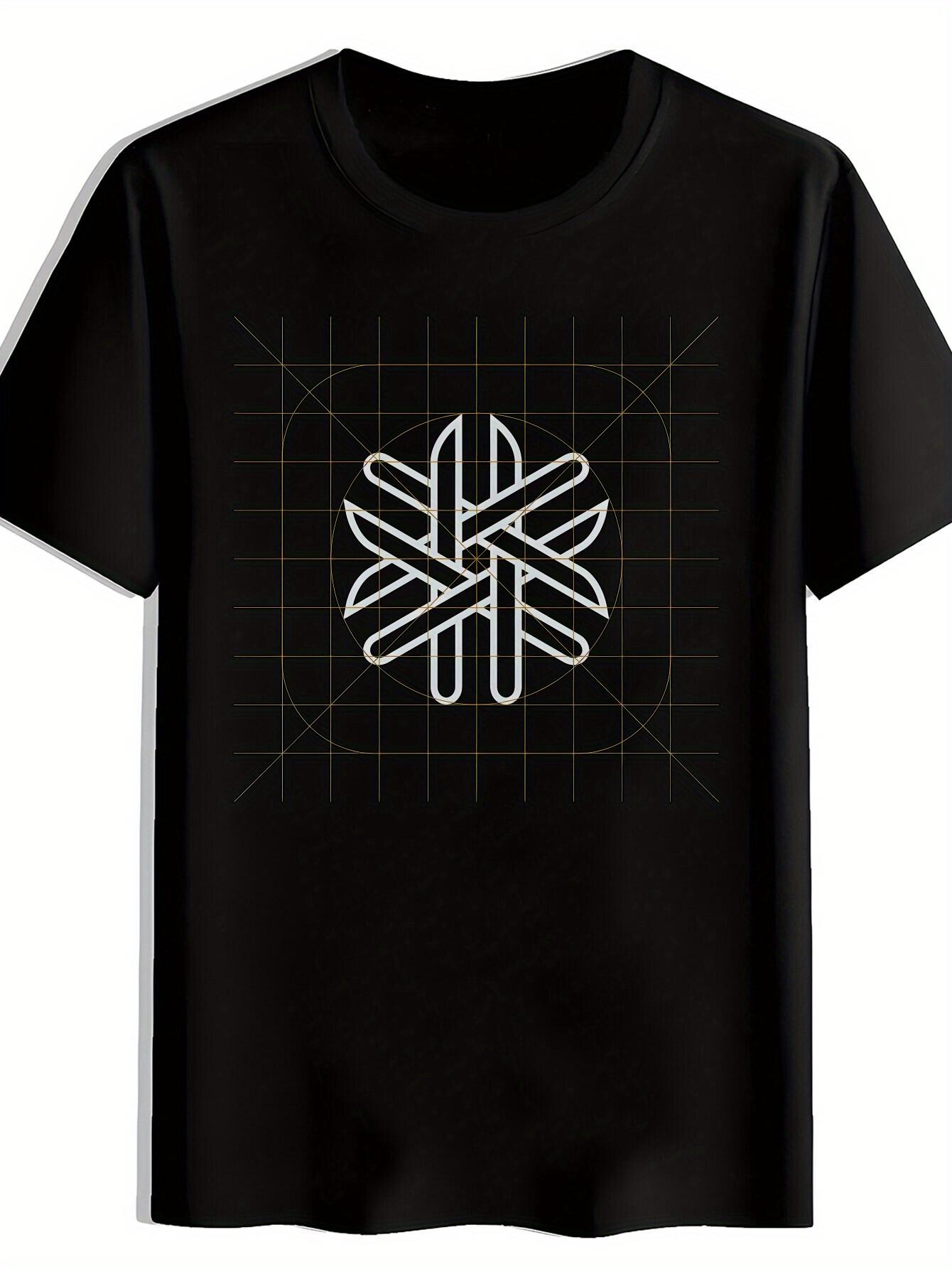 Inspirational Geometric Print T-shirt - Black Short Sleeve Crew Neck XXXL
Inspirational Geometric Print T-shirt - Black Short Sleeve Crew Neck XXXL