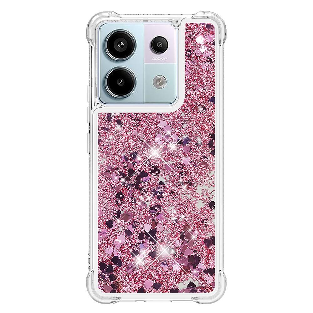 For Xiaomi Redmi Note 13 Pro 5G/Poco X6 5G TPU Case Glitter Quicksand Shockproof Phone Back Cover Pink/Pentagram
For Xiaomi Redmi Note 13 Pro 5G/Poco X6 5G TPU Case Glitter Quicksand Shockproof Phone Back Cover Pink/Pentagram