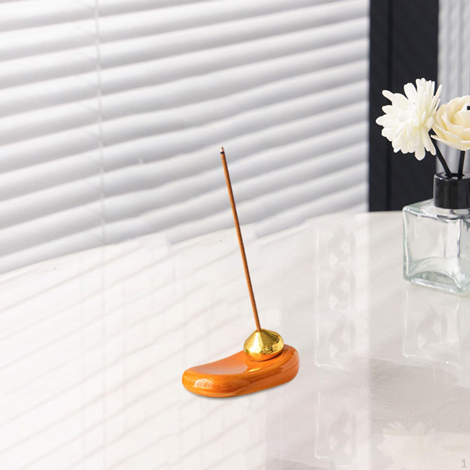 Керамический держатель для благовоний, арабская горелка, украшение для рабочего стола, 5,3 см x 2,8 см, поднос для Ближнего Востока оранжевый
Керамический держатель для благовоний, арабская горелка, украшение для рабочего стола, 5,3 см x 2,8 см, поднос для Ближнего Востока оранжевый