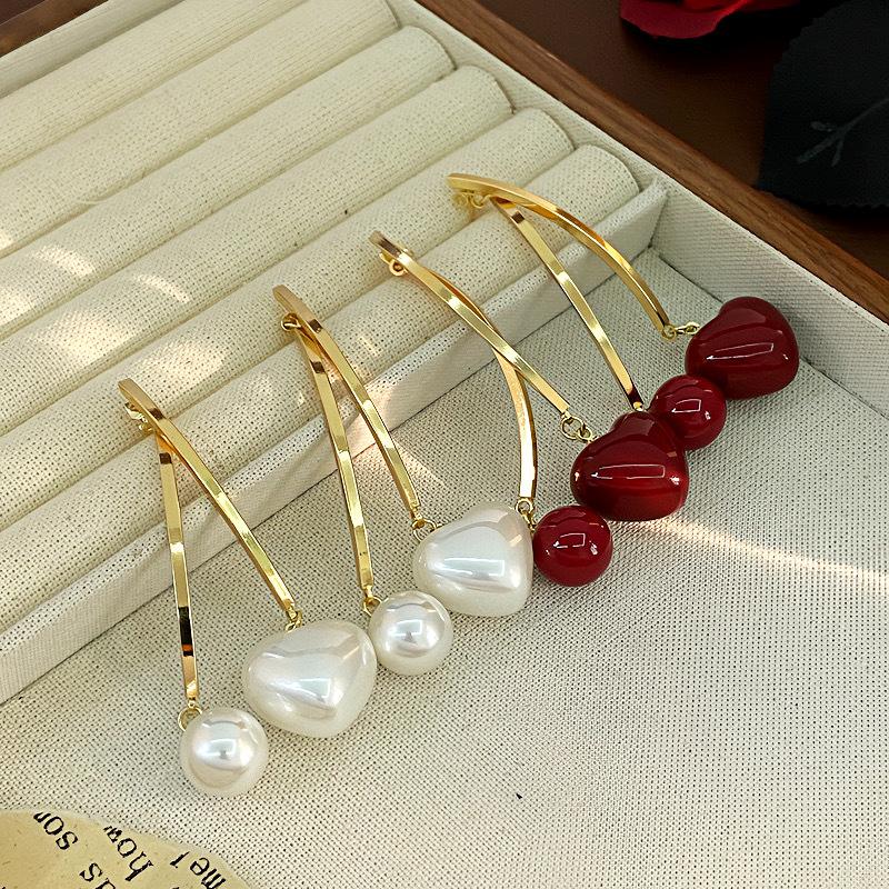 Temperament simple heart-shaped cross long earrings back hanging style front and back wearing earrings for women белый
Temperament simple heart-shaped cross long earrings back hanging style front and back wearing earrings for women белый