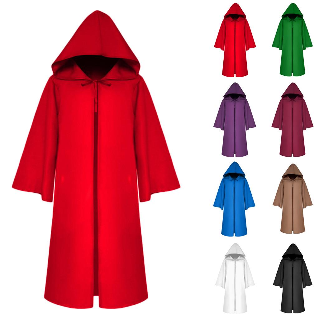 Women Men s Vintage Gothic Solid Hooded Bandage Cloak Cosplay Outwear Coat L синій
Women Men s Vintage Gothic Solid Hooded Bandage Cloak Cosplay Outwear Coat L синій