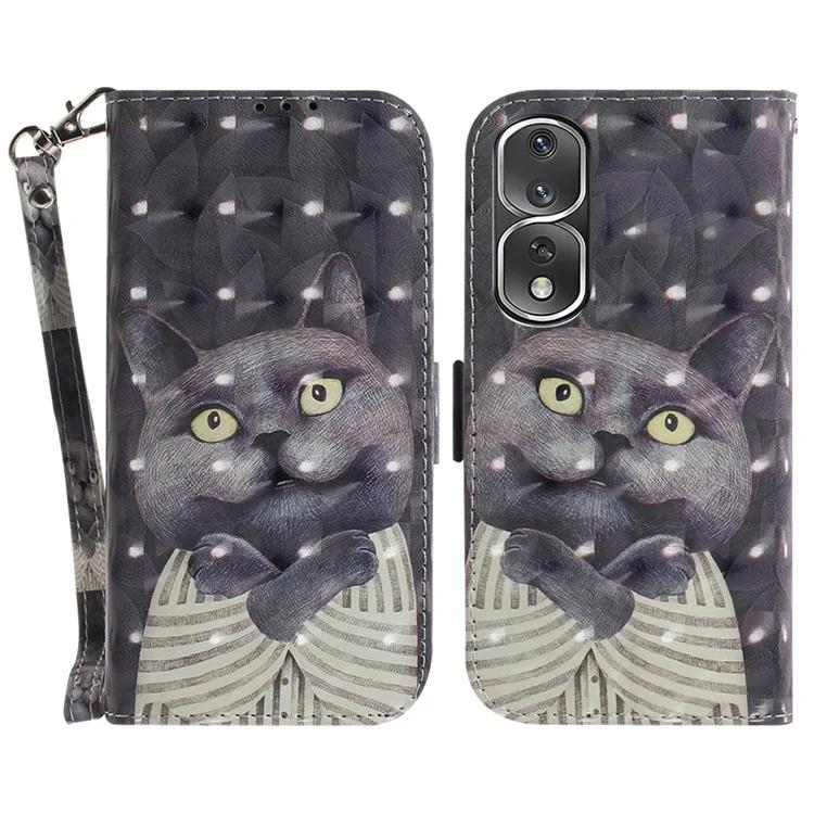 Shockproof Phone Case For Honor 80 Pro 5G PU Leather Stand Wallet Cell Phone Cover with Strap
Shockproof Phone Case For Honor 80 Pro 5G PU Leather Stand Wallet Cell Phone Cover with Strap