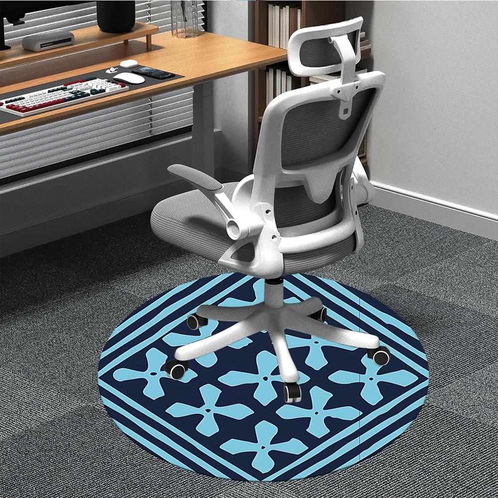 1pc Floral Pattern Chair Carpet for Office, Non slip, Soft and Durable Office Rug for Interior Decoration 80cm
1pc Floral Pattern Chair Carpet for Office, Non slip, Soft and Durable Office Rug for Interior Decoration 80cm