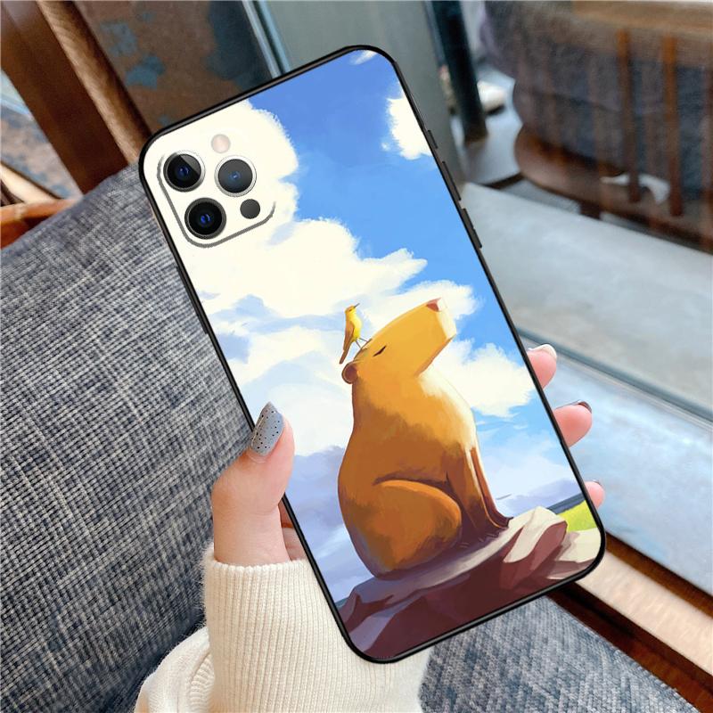 Cute Capybara Phone Case For iPhone 16 15 14 13 12 11 Pro Max 12 13 mini XR 15 16 Plus 16e Cover Shell iPhone 16
Cute Capybara Phone Case For iPhone 16 15 14 13 12 11 Pro Max 12 13 mini XR 15 16 Plus 16e Cover Shell iPhone 16
