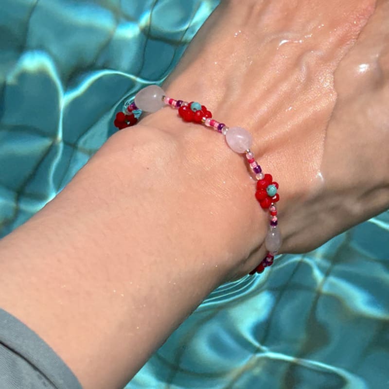 GETMEBLING Stone Flower Bracelet ONE(B074)
GETMEBLING Stone Flower Bracelet ONE(B074)