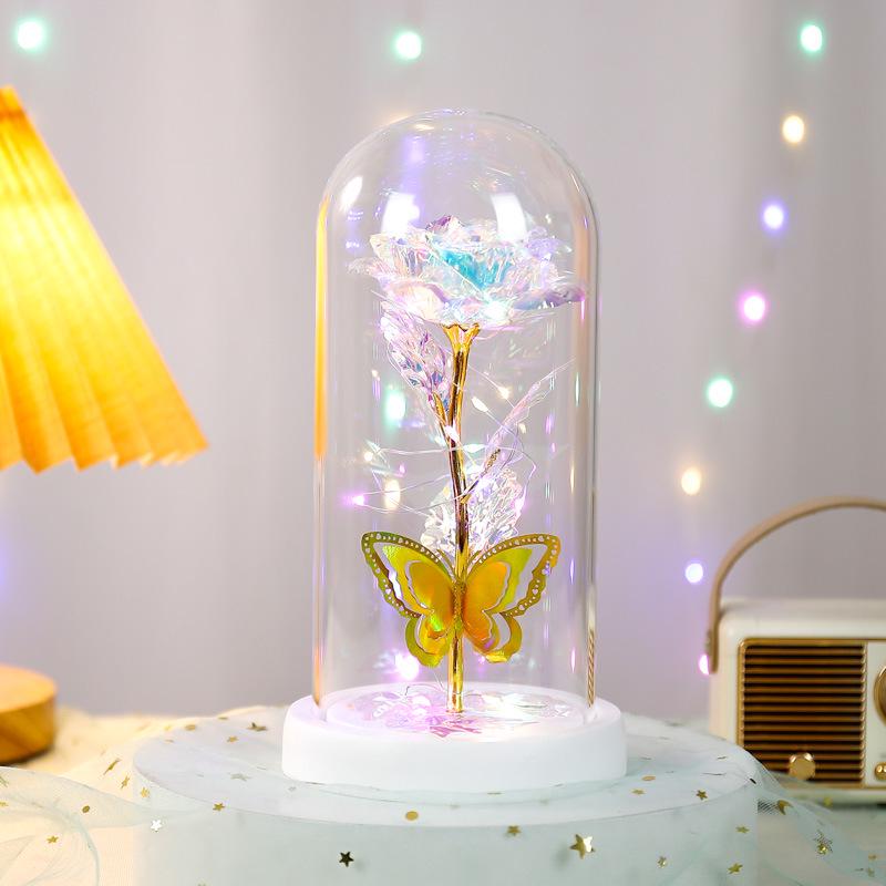 Eternal Rose Glass Dome with Lights: Romantic Bouquet Gift for Valentine s Day, New Year & Birthdays Plastic Dome
Eternal Rose Glass Dome with Lights: Romantic Bouquet Gift for Valentine s Day, New Year & Birthdays Plastic Dome